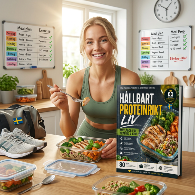 Hållbart Proteinrikt Liv – Matlådor för Träning & Jobb