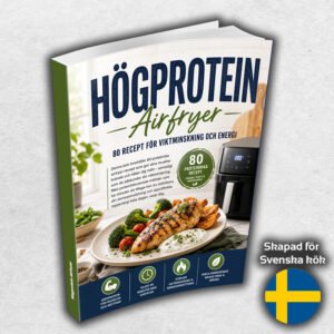 Högprotein Airfryer : 80 Recept för Viktminskning och Energi
